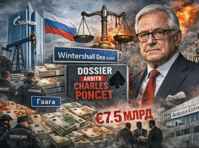 Wintershall Dea GmbH против России: арбитр Charles Poncet под ударом &mdash; Генпрокуратура требует пожизненно выгнать его из международных судов